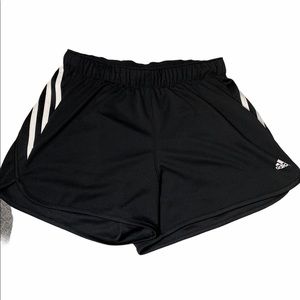 Black adidas shorts